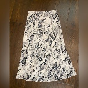 Karen Kane Python Print Midi Skirt